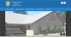 Desktop Screenshot of orangevalegrange.org