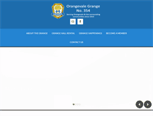 Tablet Screenshot of orangevalegrange.org